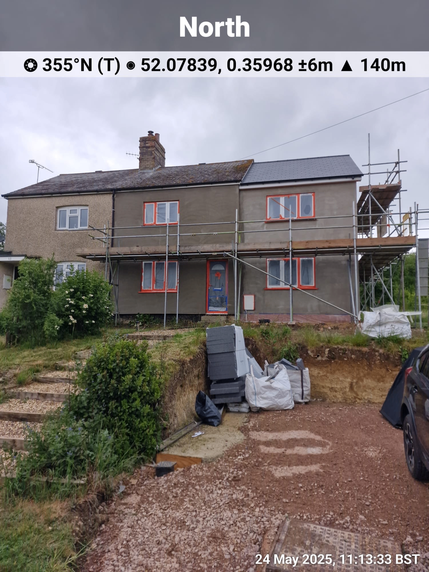 Full Elevation Basecoat — Render · Basecoat